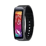 SAMSUNG GALAXY GEAR FIT SMARTBAND 1.84' AMOLED BLUETOOTH WATERPROOF IP67 TIM BLACK