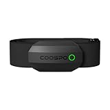 COOSPO H808S Fascia Cardio Cardiofrequenzimetro Fascia Toracica Bluetooth/ANT+, Sensore di Frequenza...