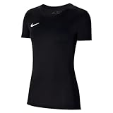 Nike Dry Park VII W Maglietta a Maniche Corte Donna, Nero (Black/White), S
