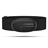 COOSPO H6 Fascia Cardio Bluetooth ANT+, Cardiofrequenzimetro con Fascia Toracica, ECG/EKG Sensore di...