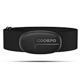 COOSPO H6 Fascia Cardio Bluetooth ANT+, Cardiofrequenzimetro con Fascia Toracica, ECG/EKG Sensore di...