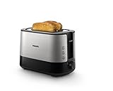 Philips Viva Collection Tostapane, 2 Fette, 7 Impostazioni, Scongelamento e Scalda Brioche Integrato,...