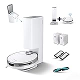 Samsung Jet™ Bot+ VR30T85513W/WA, Aspirapolvere Robot senza fili, con Clean Station, Sensore LiDAR,...