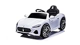 Macchina Elettrica Per Bambini Maserati Gran Cabrio con Sedile in Pelle Auto Elettrica Per Bambini...