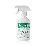 ECASAN Spray Igienizzante Multiuso Spray Disinfettante Tessuti, Superfici e Oggetti, Sanificante Ambienti...