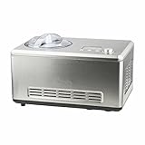 H.Koenig Gelatiera Professionale HF320, Gelatiera Elettrica 2L, 180 W, Refrigeratore e Raffreddatore,...