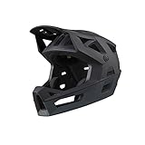 IXS Trigger FF, Casco Integrale MTB Unisex, Noir, SM (54-58cm)