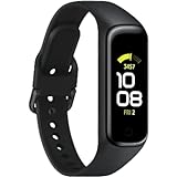 Samsung Galaxy Fit2 Nero con Accelerometro, Giroscopio, Monitoraggio Frequenza cardiaca, Tracker...