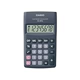 Casio HL-815L calcolatrice tascabile - Display a 8 cifre, con radice quadrata, Nero