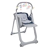 Chicco Polly Magic Relax Seggiolone Pappa per 0 Mesi - 3 Anni (15 kg), Regolabile con 4 Ruote,...