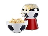 BEPER P101CUD051 Macchina Popcorn 'Football Edition' - Macchina per Pop Corn Senza Grassi in 3 Minuti