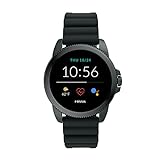 Fossil Smartwatch Gen 5 + 5E Connected da Uomo con Wear OS by Google, Frequenza Cardiaca, Notifiche per...