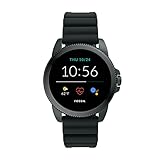 Fossil Smartwatch Gen 5 + 5E Connected da Uomo con Wear OS by Google, Frequenza Cardiaca, Notifiche per...