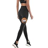 NHEIMA Pantaloni Sauna Dimagranti, Leggings Anticellulite Donna Fitness, Legging Termici Vita Alta in...