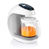 Sweety Fox Cuocipappa Mixer Multifunzione 7-in-1 per Bébé - Vapore, Mixer, Pulse, Pulizia Automatica,...