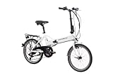 F.lli Schiano E-Sky 20' E-Bike, Bicicletta Elettrica Pieghevole per Adulti con Motore 250W e 7 velocità,...