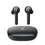 Soundcore Cuffie Bluetooth Life P2, auricolari bluetooth con 4 microfoni, 40 ore di riproduzione, IPX7,...