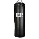 LEONE 1947, Sacco Allenamento Made in Italy, Esclusiva Amazon – Adulto, Nero, 30 kg, AT832