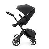 Stokke Xplory X, Rich Black - Passeggino regolabile per il comfort del bambino e dei genitori -...