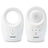 VTech DM1111 Audio Baby Monitor, Lungo Raggio fino a 460 m, Trasmissioni in Modalità Protetta, Suono...