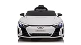 TOYSCAR Macchina Elettrica per Bambini Audi RS e-Tron Auto Elettrica per Bambini Telecomandata Sedile in...