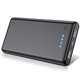 iPosible 10W Power Bank Wireless 26800mA,【18W PD Type-C&USB QC 3.0 】Caricabatterie Portatile Senza...