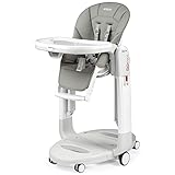 Peg Perego Tatamia follow me - Seggiolone Pappa Neonati Multifunzione, Sdraietta, Dondolo, 6 ruote,...