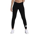 Puma 586832 Leggings con Logo Essentials, Donna, Nero (Puma Black), M