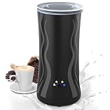 Montalatte Elettrico 4 in 1 Schiuma Latte Elettrico 600W 240ML Macchina per Cappuccino in Acciaio Inox...