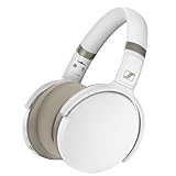 Sennheiser HD 450BT Cuffia Wireless con Cancellazione Attiva del Rumore, Bianco