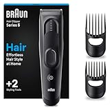 Braun Series 5 TAGLIACAPELLI UOMO, Con 17 Impostazioni Di Lunghezza, Sistema Di Memoria Safetylock, lame...