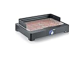 SEVERIN PG 8565 Barbecue elettrico 2200 W in acciaio inox regolabile fino a 250°, Grill elettrico per...