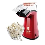 Taurus POP'N'Corn Macchine per Pop-Corn, 1100 W, Plastic, Rosso