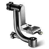 Neewer Professionale Resistente in Metallo 360 Gradi Gimbal Impugnatura Panoramica per Treppiedi con...