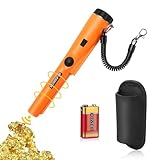 Pinpointer Metal Detector IP66 Impermeabile Pinpointer Portatile Pointer Palmare 360°Scan con Allarme...