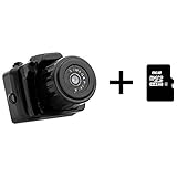 dizauL® Super Mini HD720P Camcorder Digital DV Webcam Camera DVR Video Recorder + 8GB Micro SDHC Memory...