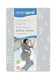DreamGenii - Federa per cuscino per gravidanza e allattamento, motivo floreale, in cotone, colore:...