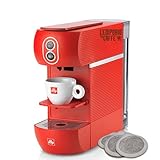 Nuova Macchina da Caffè a Cialda Illy ESE 44 mm Filtro Carta Colore, 1 Litri, Rosso