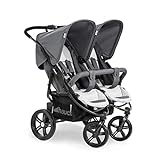 hauck Roadster Duo SLX Passeggino Gemellare - Passeggino Doppio Dalla Nascita Fino a 30 kg, Compatibile...