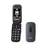 Panasonic KX-TU446EXG Telefono Cellulare Facilitato, Compatibile con Apparecchi Acustici, Ottimale per...