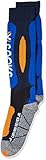X-Socks Ski Carving Silver Junior Calza Sci, Unisex Bambino, Blu (Blue Marine/Cobalt Blue), 31/34