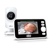 Chicco Baby Monitor Video Deluxe, Videocamera Per Neonati E Bambini Con Schermo A Colori Lcd 4.3',...