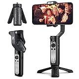 Gimbal Smartphone, hohem iSteady X 3 Assi Stabilizzatore Smartphone Portatile con 5 Modalità per...