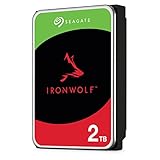 Seagate IronWolf, 2TB, Hard Disk SATA da 6GBit/s HDD, CMR 3,5' 5.900 RPM, Cache da 64 MB per NAS con...
