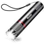 Blukar Torcia LED Ricaricabile, Super Luminoso Torcia Elettrica Torcia Militare - 4 Modalità di...