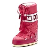 Moon Boot 140044, Stivali Invernali Unisex, Materiale suola: Gomma, Rosa (Bouganville), 39-41