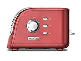 Kenwood TCM300CR 2 - Tostapane a fessura, colore: Rosso