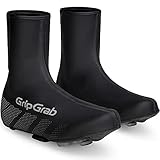 GripGrab Ciclismo Impermeabile Antivento Bici da Strada MTB Regolabili Copriscarpe Antipioggia Nero...