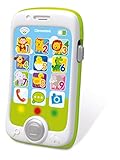 Baby Clementoni - Smartphone Touch & Play, Telefono per Bambini 12-36 Mesi, Centro Attività con 3...