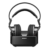 Sony MDR-RF855RK Cuffie UHF digitali tradizionali, nere, uni